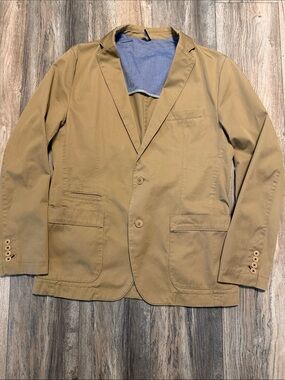 Hugo Boss Men's Tan Lightweight Sport Jacket Blazer